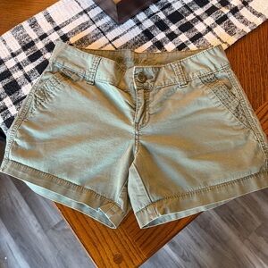 Maurices Olive Green Cargo Shorts